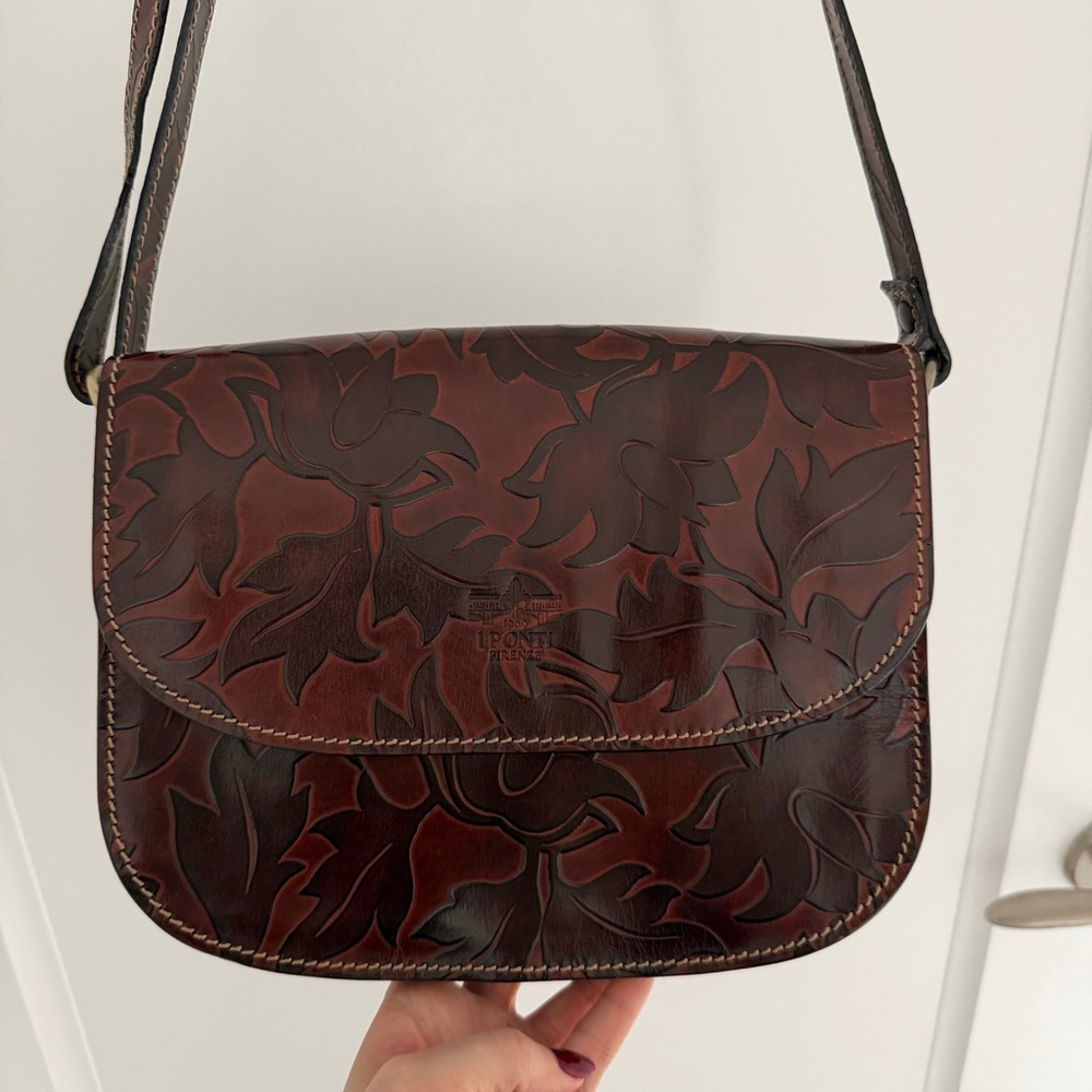 Brown Leather Handbag